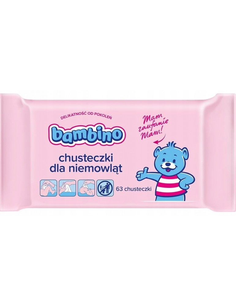 chusteczki bambino nawilżane cena