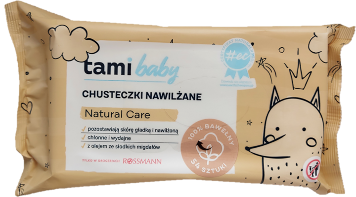 chusteczki nawilżane tami natural care