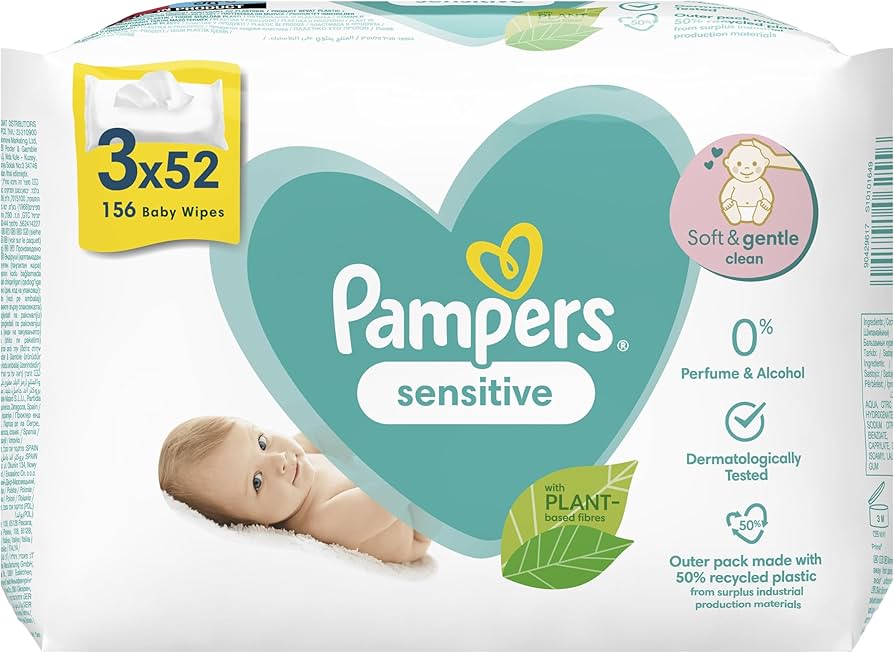 chusteczki nawilzone pampers niemowlece