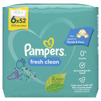 chusteczki pampers sensitive czy fresh clean