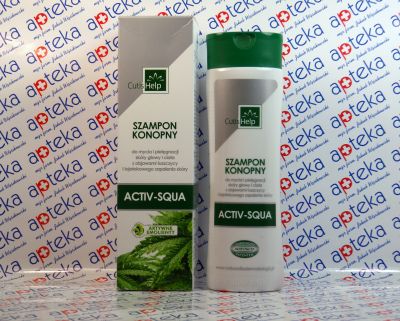 cutishelp activ squa szampon konopny 200 ml