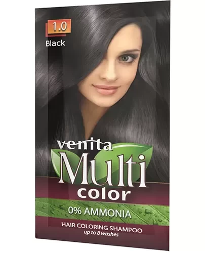 czarny szampon koloryzujący