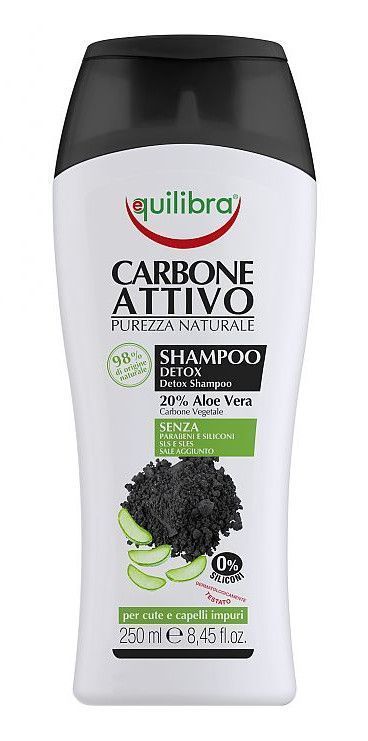 czarny szampon z weglem