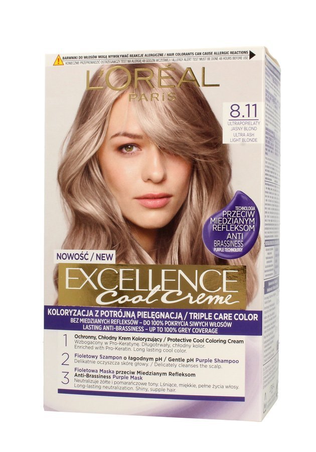 loreal popielaty blond szampon