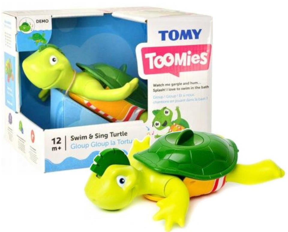 Tomy E2712 Zabawkowy żółw do kąpieli