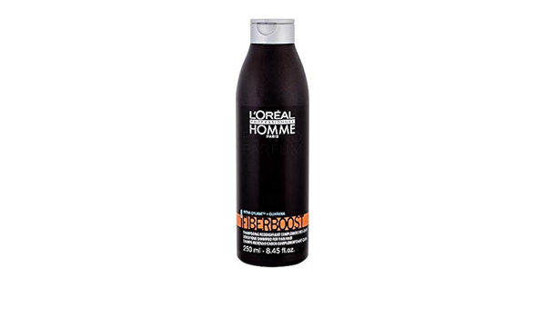 loreal homme fiberboost szampon