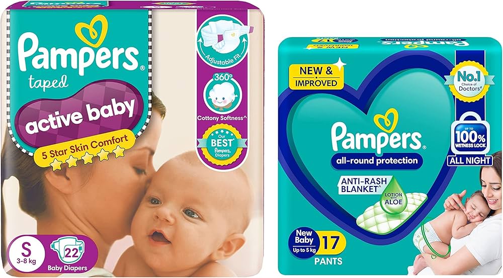 pampers sleep and play vs active baby