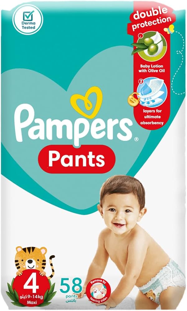 pampers pants size 4
