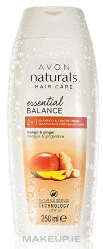 szampon z odzywka avon mango imbir wizaz