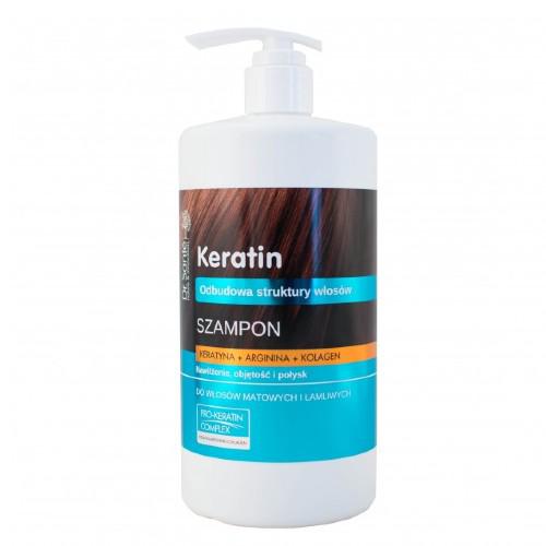 szampon z keratyną dr sante po keratynowym prostowaniu