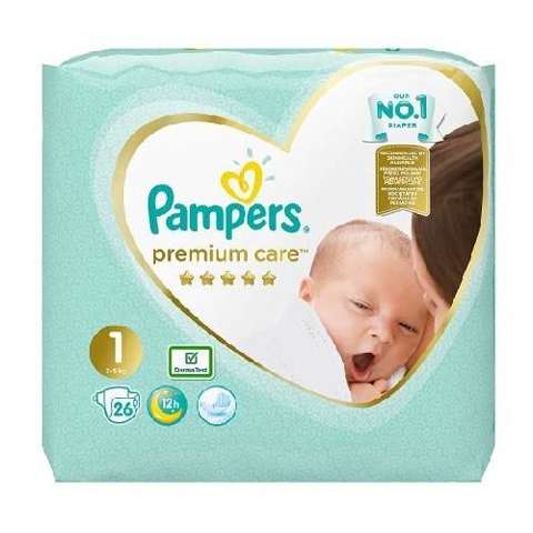 pieluchy pampers premium care 1 new born 220