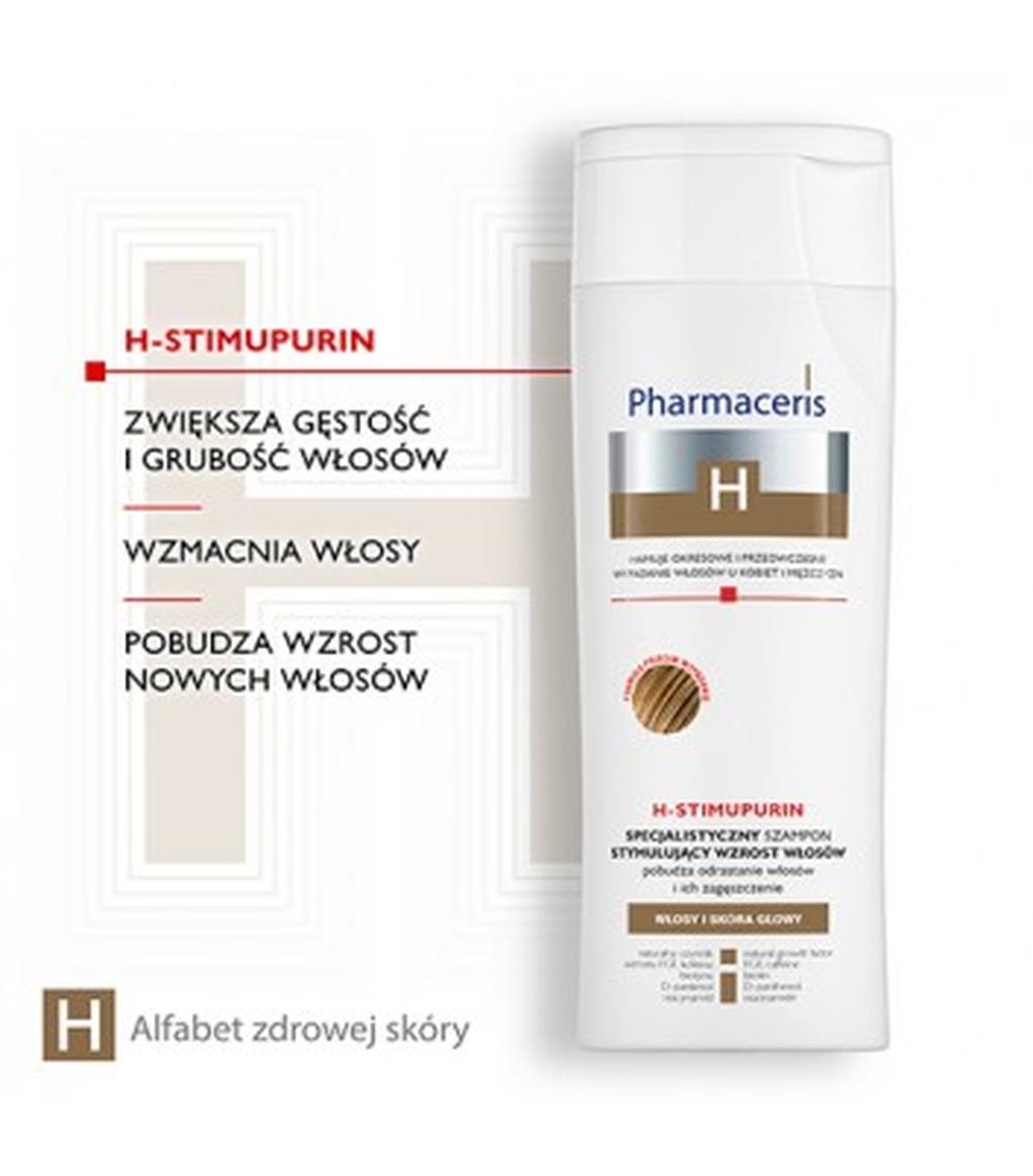 pharmaceris h stimuclaris szampon stymulujący wzrost włosów i przeciwłupieżowy