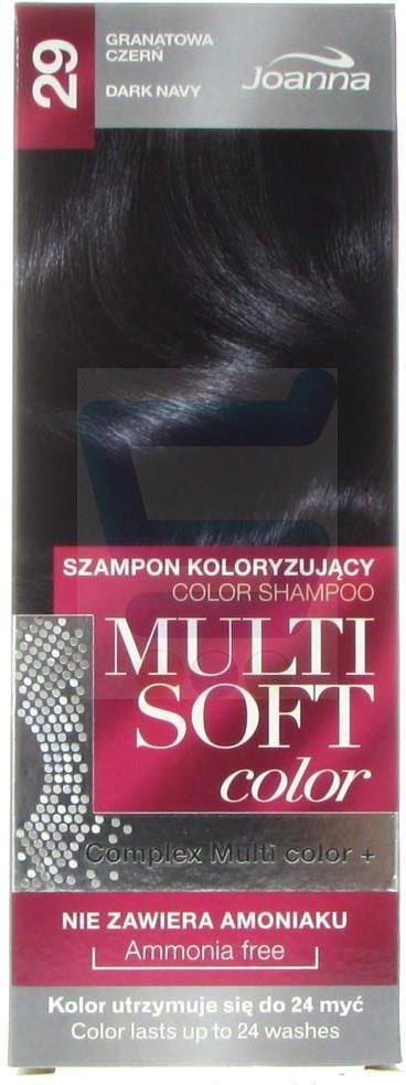 multi soft color szampon koloryzujący czarny