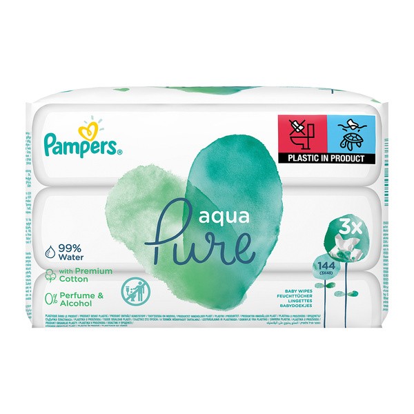 pampers aqua pure skład opinie