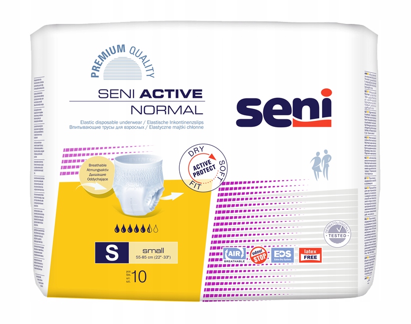 sensi pieluchomajtki seni active 10 szt