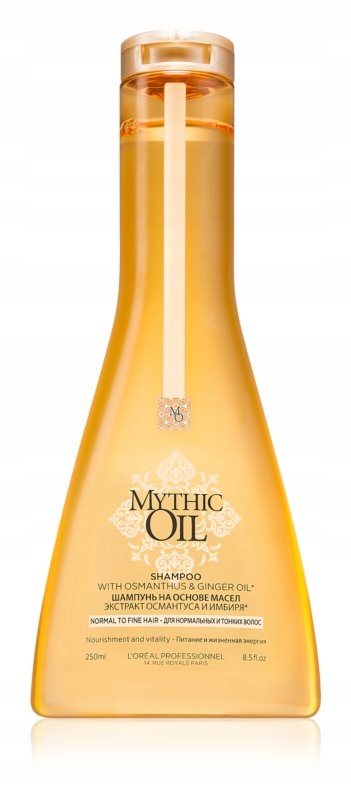 loreal mythic oil szampon do włosów cienkich i normalnych 250ml