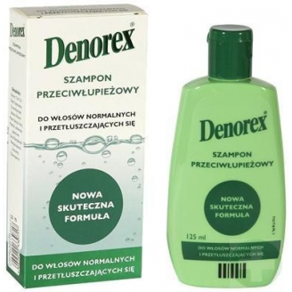 denorex szampon przeciwłupieżowy włosy tłuste skład