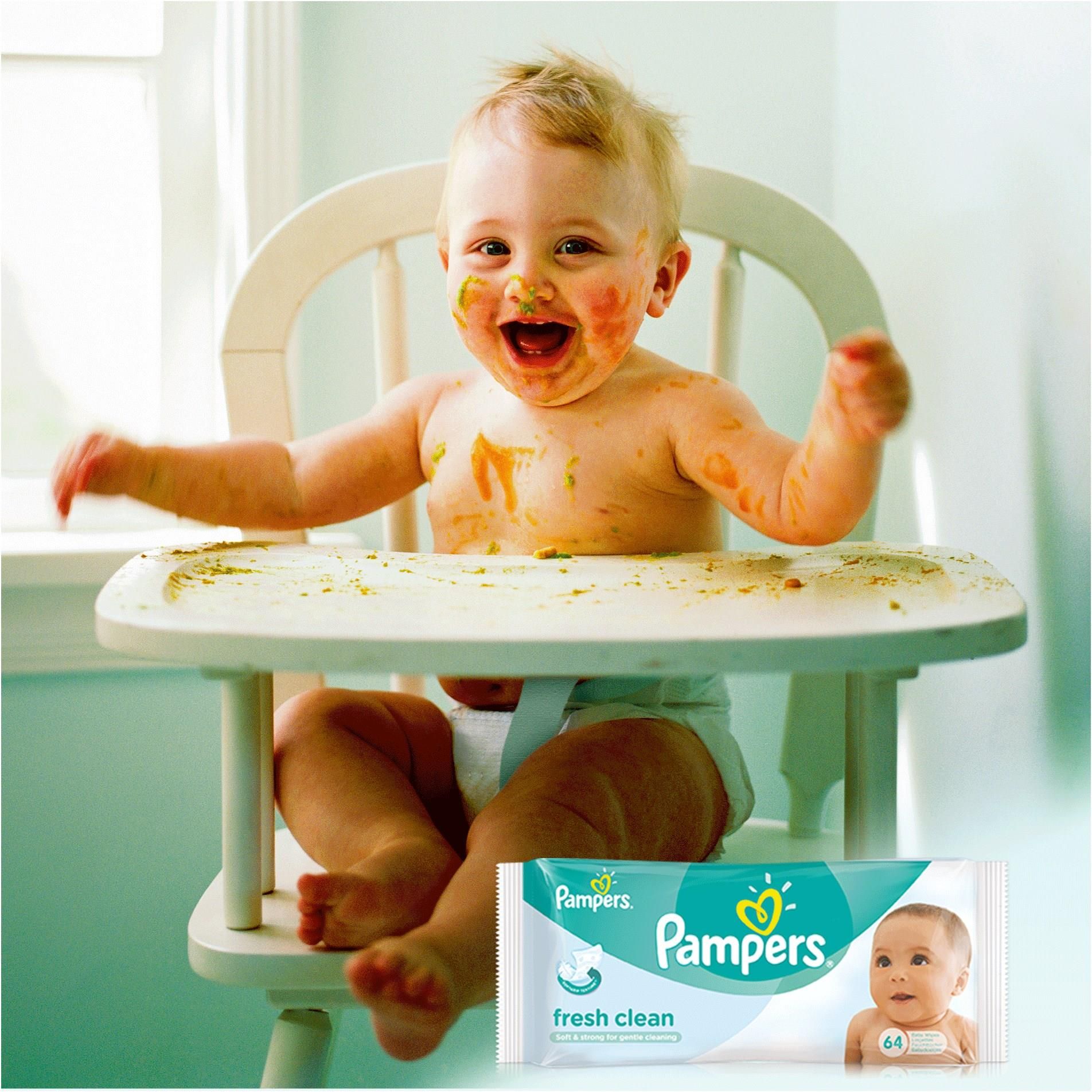 pampers chusteczki mokre 64 szt ceneo