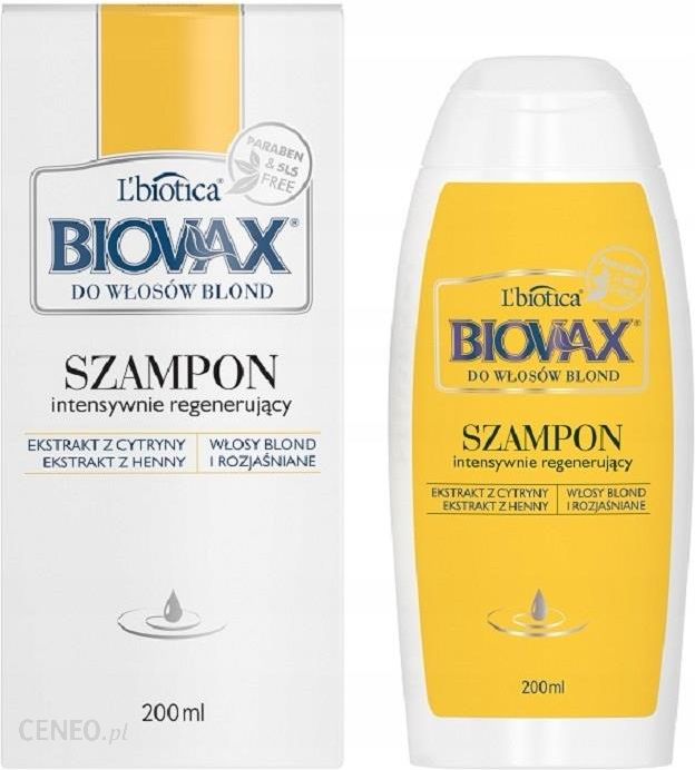 szampon biovax do wlosow blond