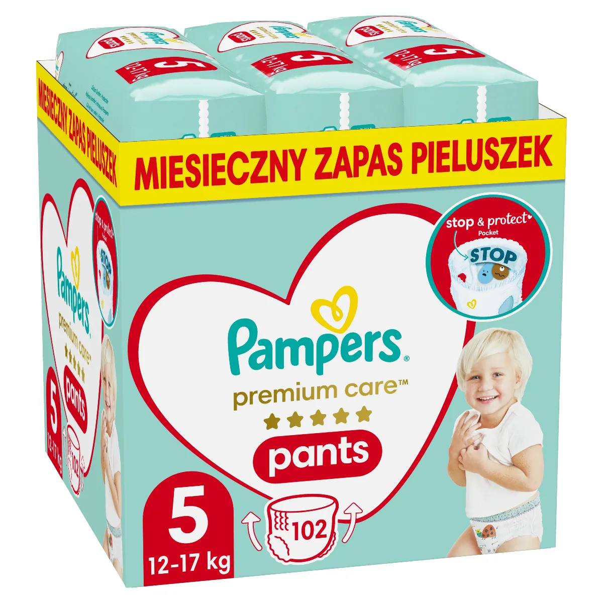 pampers premium 5 pieluchy 12-17kg