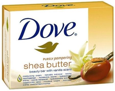 dove purely pampering kremowa kostka myjąca z masłem shea