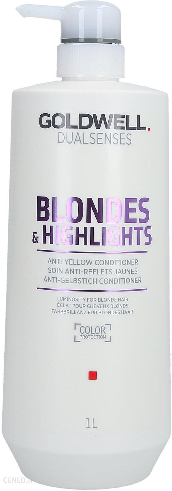 dualsenses blondes&highlights odżywka neutralizująca do włosów blond