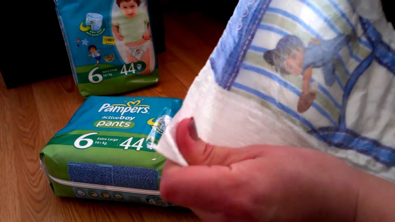pampers active boy