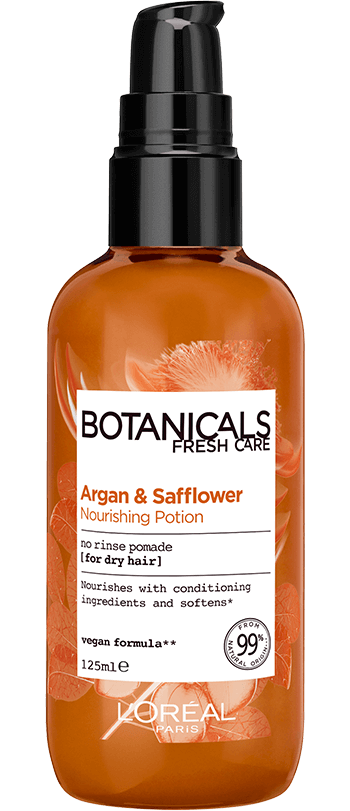 botanicals argan and safflower szampon