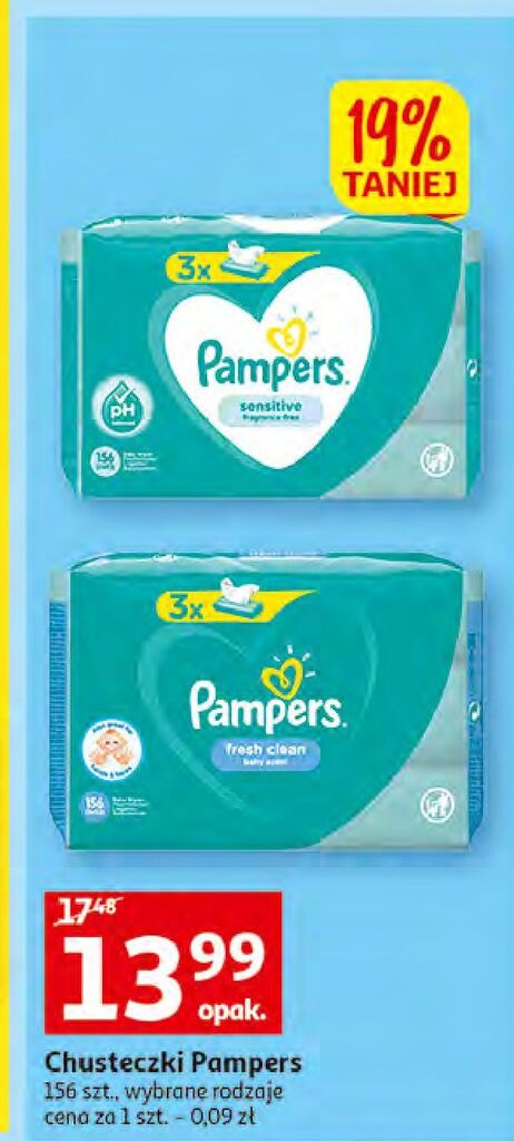 chusteczki pampers auchan