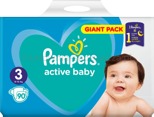 pampers active baby dry 3 96 pieluszek