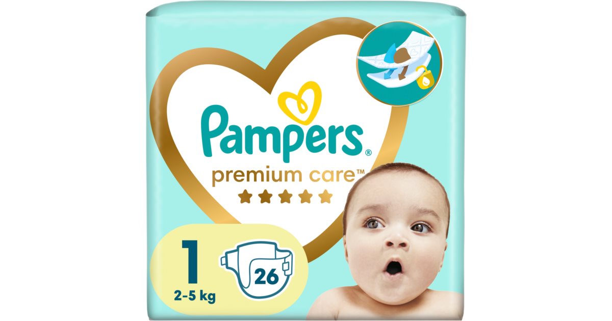 pampers premium care 1 newborn 22 sztuki cena