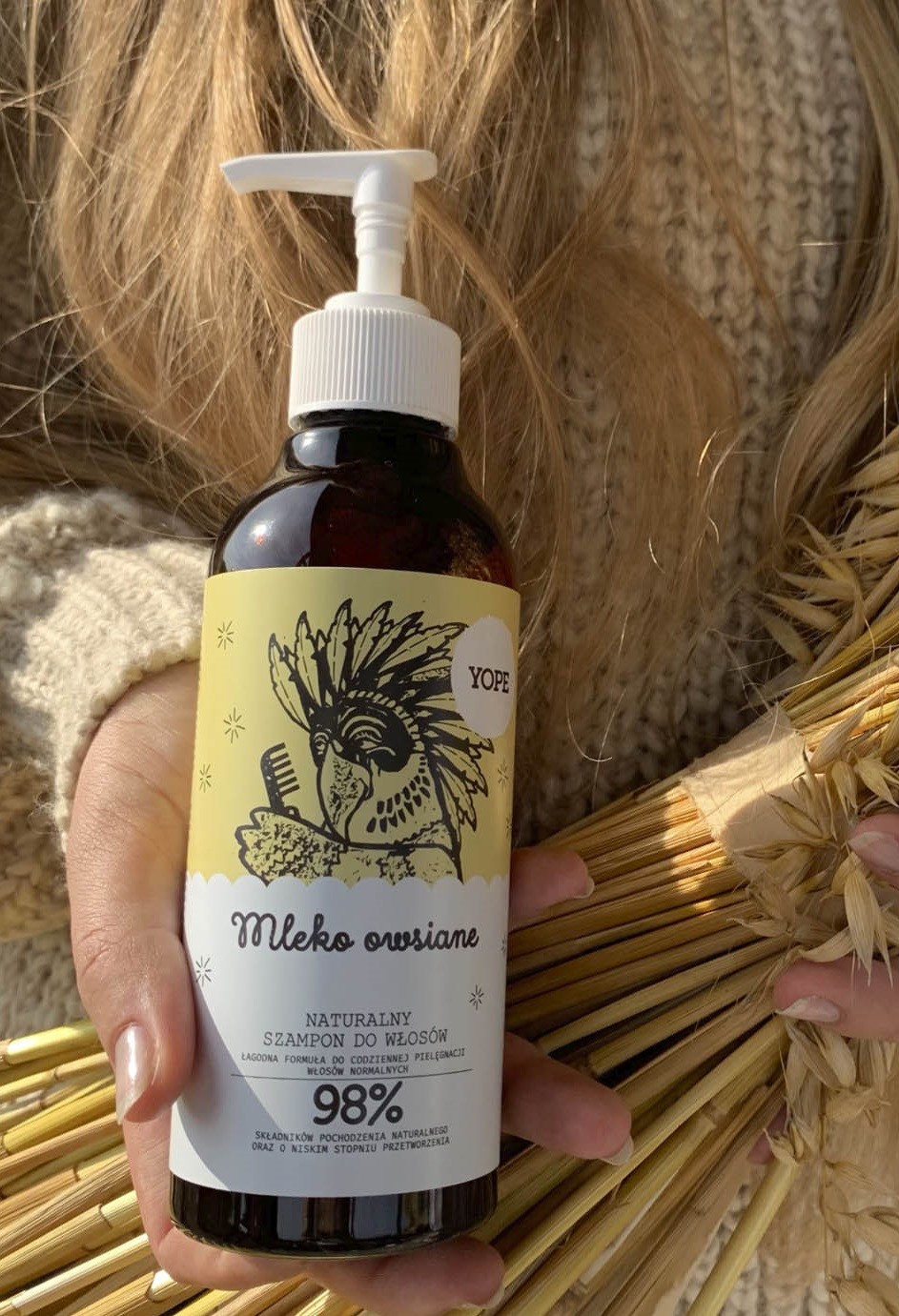 eco cosmetics szampon pielęgnacyjny z liściem oliwnym i malwą