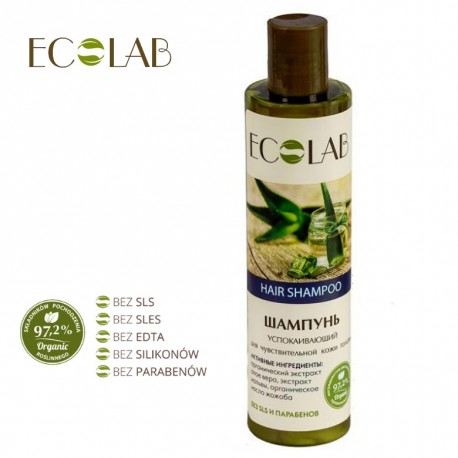 ecolab szampon uspokajający do wrażliwej skóry