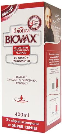 szampon biovax do włosów farbowanych opinie