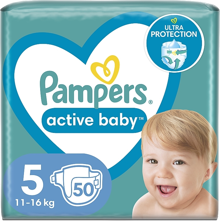 pampers bady active 5