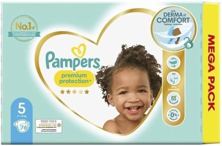 rozmiary pampers mega box