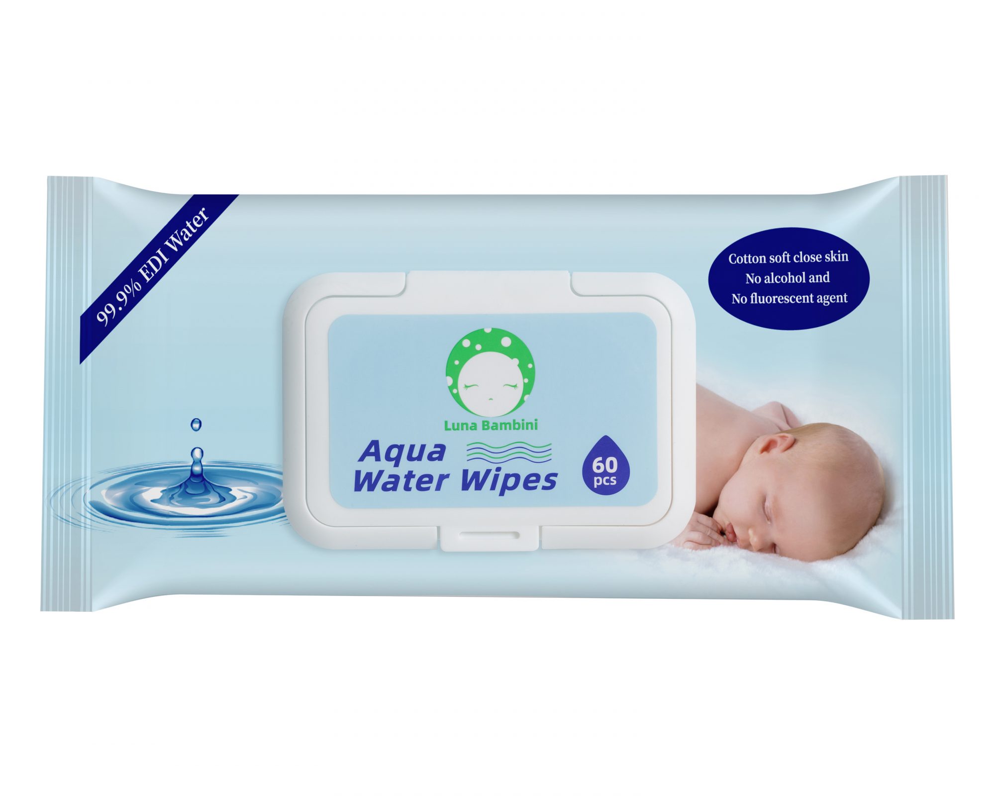 chusteczki nawilżane woda dla niemowląt