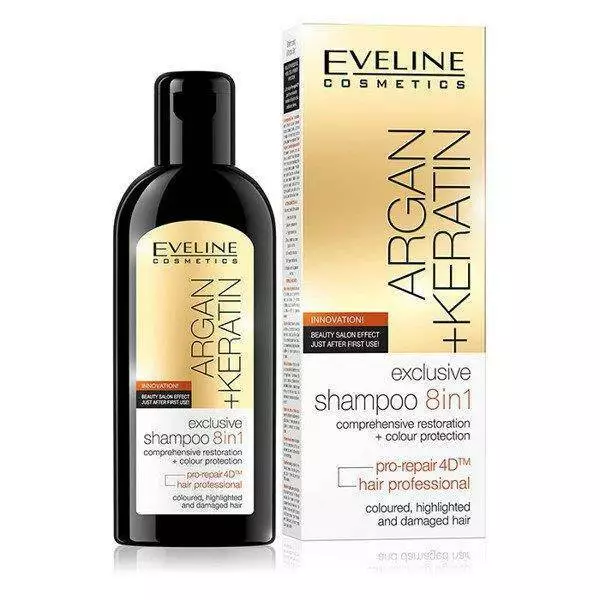 eveline argan keratin szampon