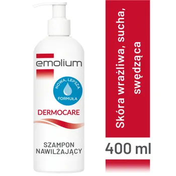 emolium dermocare szampon nawilżający 400ml