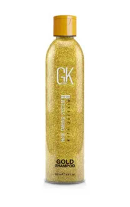 szampon z drobinami złota