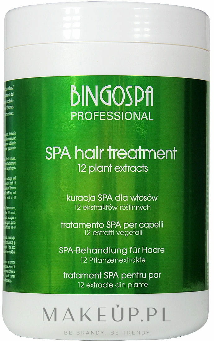regenerujący szampon do włosów suchych i łamliwych potęga olejków bingospa