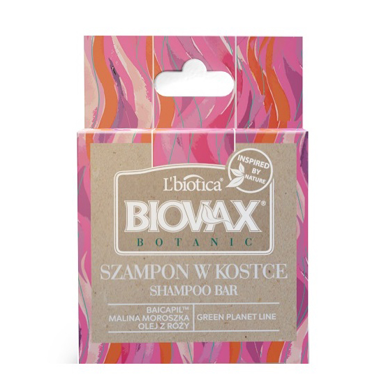 biowax szampon w kostce w pudełku