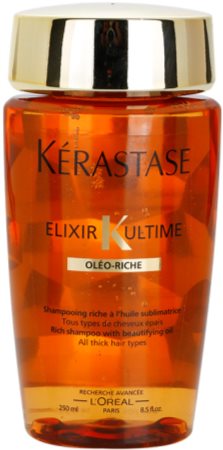 kérastase elixir ultime bogaty szampon olejowy do włosów grubych suchych