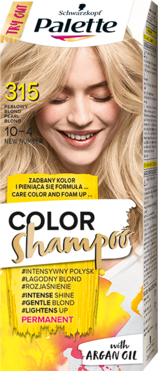 szampon średni blond na rozjaśnione blond