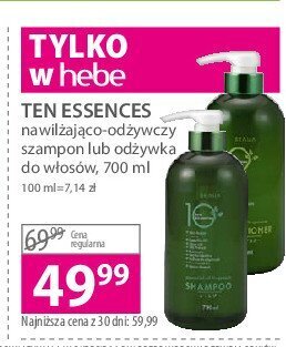 promocjabeaua 10 essences odżywka nawilżająco-odżywcza do włosów