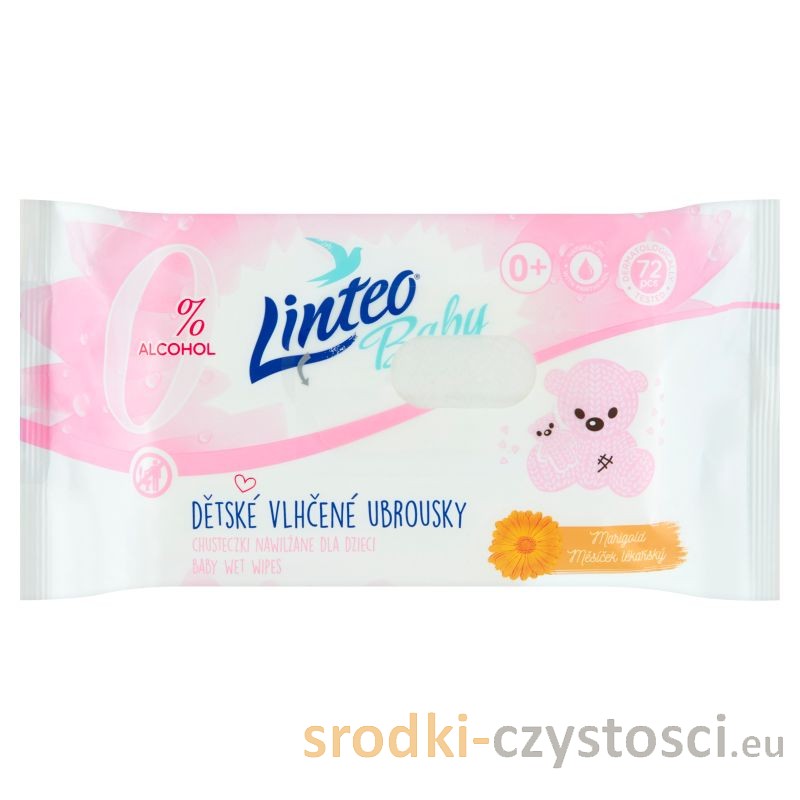 linteo baby chusteczki nawilżane soft & cream 72 szt srokao