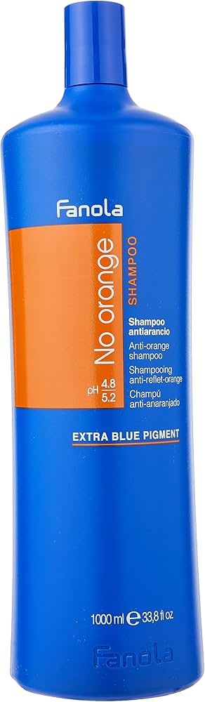 fanola niebieski szampon