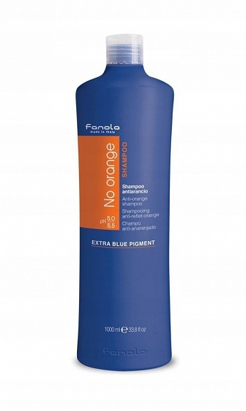 fanola no orange szampon neutralizujący ciepłe odcienie ciemnych włosów