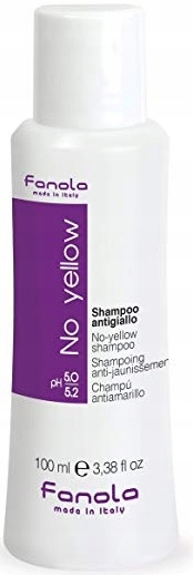 fanola no yellow szampon minimalizujący żółty odcień włosów blond skład