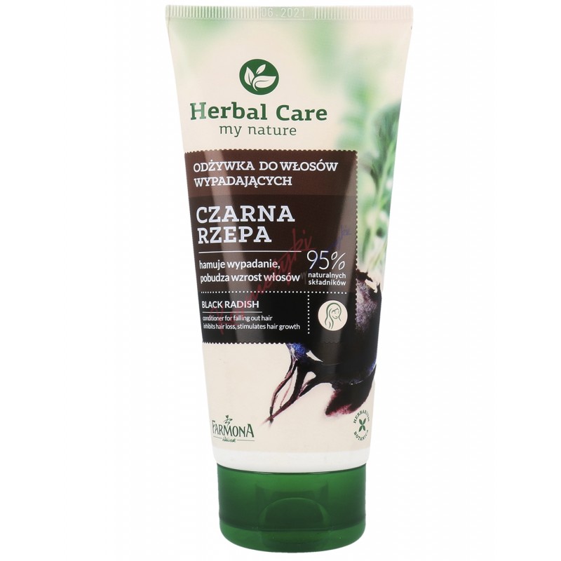 farmona herbal care odżywka do włosów wypadających czarna rzepa 200ml